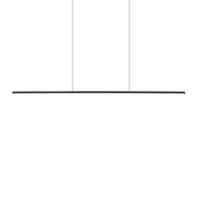 Kuzco Chute 47" LED Linear Pendant, Black - LP14947-BK-UNV