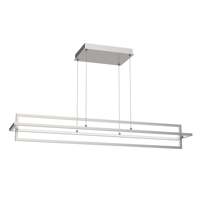 Kuzco Mondrian 48" Linear Pendant, Brushed Nickel - LP16248-BN