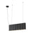 Kuzco Domino 35" LED Linear Pendant, Black