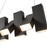 Kuzco Domino 35" LED Linear Pendant, Black