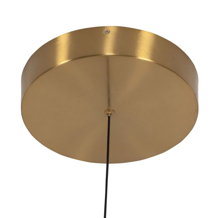 Kuzco Thread 5-ft Dimmable LED Linear Pendant, Gold