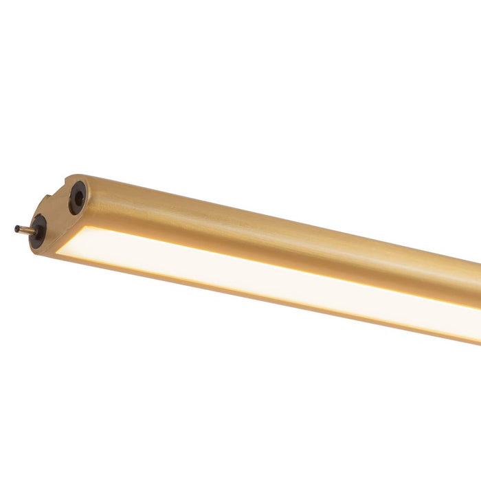 Kuzco Thread 5-ft Dimmable LED Linear Pendant, Gold