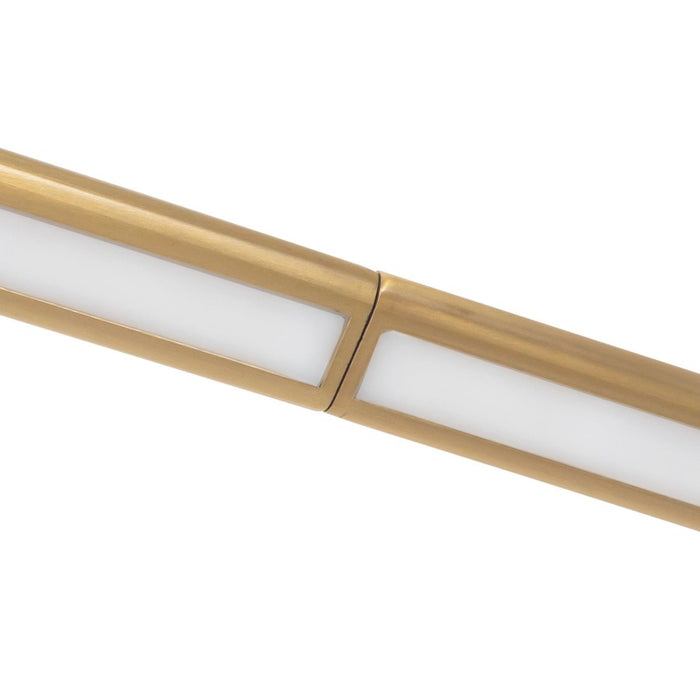 Kuzco Thread 5-ft Dimmable LED Linear Pendant, Gold