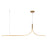 Kuzco Thread 5-ft Gold Dim LED Linear Pendant, Gold - LP17905-BG-UNV-010-RT