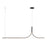 Kuzco Thread 5-ft LED Linear Pendant, 30W/RT, Black - LP17905-BK-UNV-010-RT