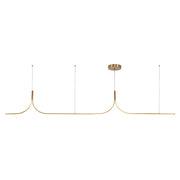 Kuzco Thread 10-ft Gold Dim LED Linear Pendant, Gold - LP17910-BG-UNV-010