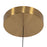 Kuzco Thread 10-ft Gold Dimmable LED Linear Pend, Gold