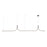 Kuzco Thread 10-ft LED Linear Pendant, 60W/RT, Black - LP17910-BK-UNV-010-RT
