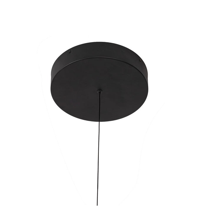 Kuzco Thread 10-ft LED Linear Pendant, 60W/RT, Black