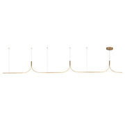 Kuzco Thread 15-ft Dim LED Linear Pendant, Gold - LP17915-BG-UNV-010