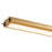 Kuzco Thread 15-ft Dimmable LED Linear Pendant, Gold