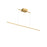 Kuzco Vega Minor 48" LED Linear Pendant, Brushed Gold - LP18248-BG-UNV