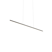Kuzco Vega Minor 48" LED Linear Pendant, Black - LP18248-BK-UNV