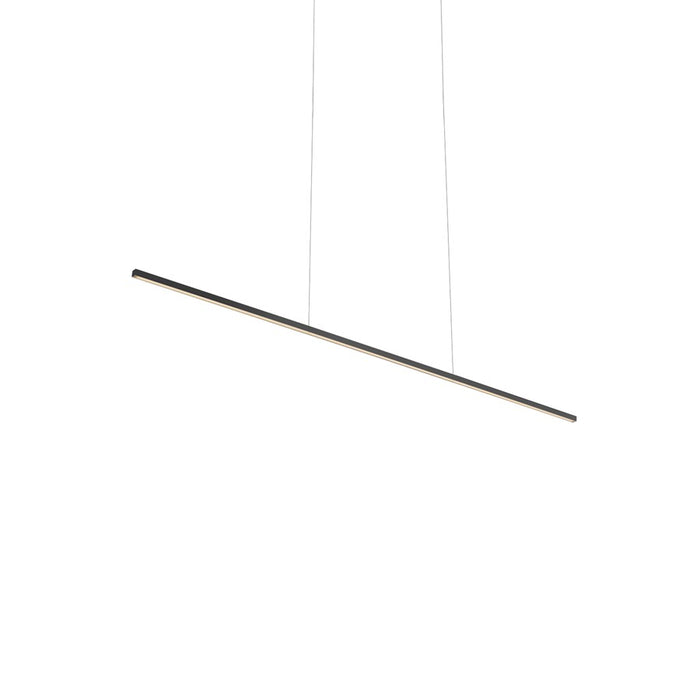 Kuzco Vega Minor 48" LED Linear Pendant, Black - LP18248-BK-UNV