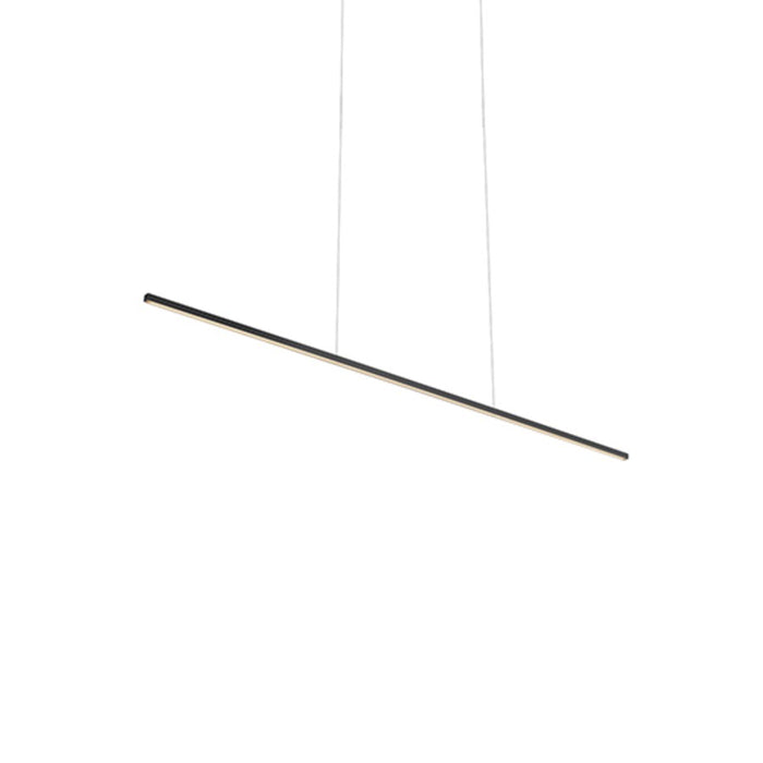 Kuzco Vega Minor 48" LED Linear Pendant, Black