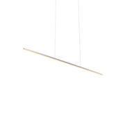 Kuzco Vega Minor 48" LED Linear Pendant, Brushed Nickel - LP18248-BN-UNV