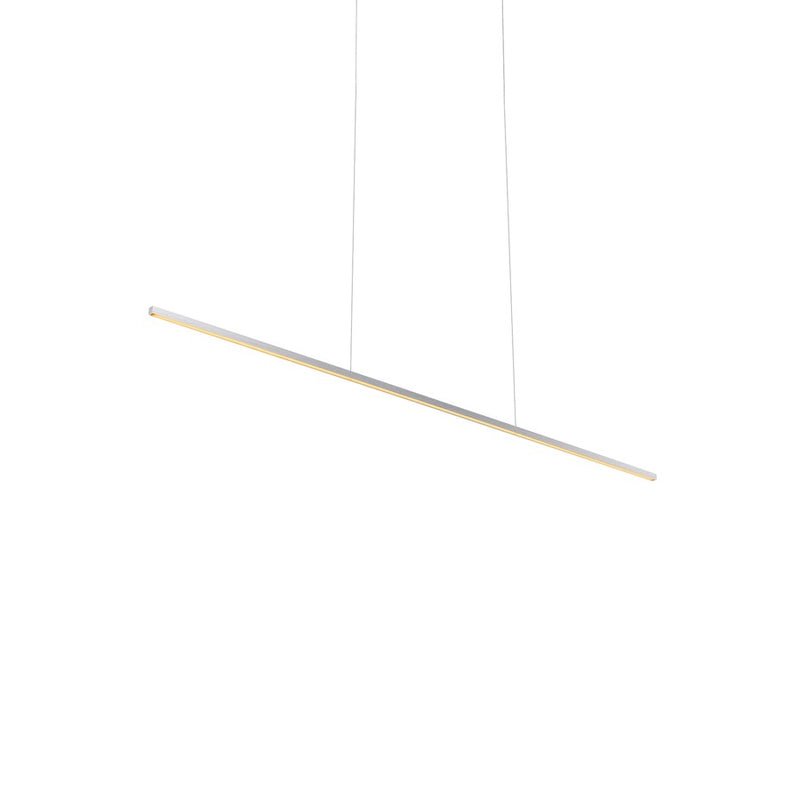 Kuzco Vega Minor 48" LED Linear Pendant, Brushed Nickel - LP18248-BN-UNV