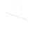 Kuzco Vega Minor 48" LED Linear Pendant, White - LP18248-WH-UNV