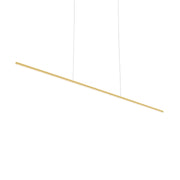 Kuzco Vega Minor 60" LED Linear Pendant, Brushed Gold - LP18260-BG-UNV