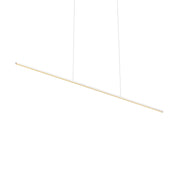Kuzco Vega Minor 60" LED Linear Pendant, White - LP18260-WH-UNV