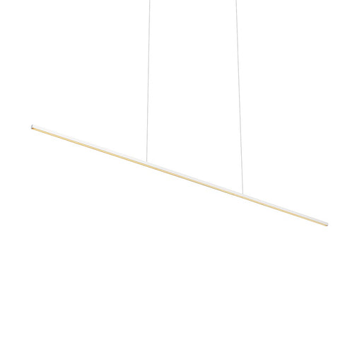 Kuzco Vega Minor 60" LED Linear Pendant, White - LP18260-WH-UNV