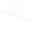 Kuzco Vega Minor 60" LED Linear Pendant, White
