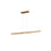 Kuzco Dakota 42" LED Linear Pendant, Beech Wood