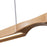 Kuzco Dakota 42" LED Linear Pendant, Beech Wood