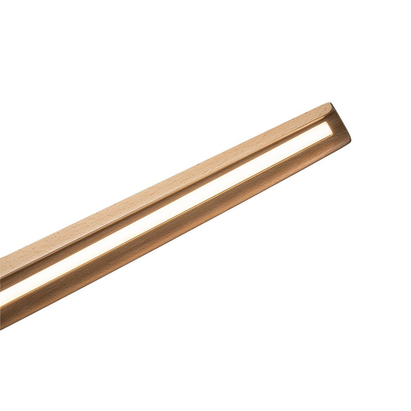 Kuzco Dakota 42" LED Linear Pendant, Beech Wood