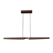 Kuzco Dakota 42" LED Linear Pendant, Walnut - LP21647-WT-UNV