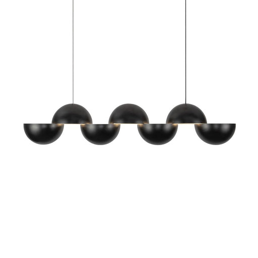 Kuzco Void 41" Blk Dim LED Linear Pendant, Blk - LP23241-BK