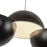 Kuzco Void 41" Black Dimmable LED Linear Pendant, Black