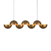 Kuzco Void 41" Vintage Brass Dim LED Linear Pendant, Vintage Brass - LP23241-VB