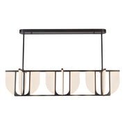 Kuzco Anders 59" Blk Dim LED Linear Pendant, Urban Brz - LP336359UB