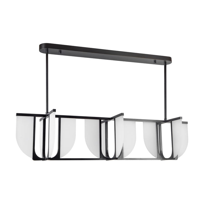 Kuzco Anders 59" Black Dimmable LED Linear Pendant, Urban Bronze