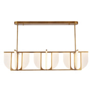 Kuzco Anders 59" Brass Dim LED Linear Pendant, Vintage Brass - LP336359VB