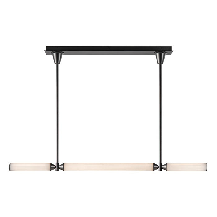 Kuzco Edwin 48" LED Linear Pendant, Bronze/Frosted Glass - LP348148UBFR-UNV