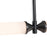 Kuzco Edwin 48" LED Linear Pendant, Bronze/Frosted Glass