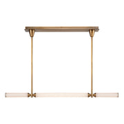 Kuzco Edwin 48" LED Linear Pendant, Brass/Frosted Glass - LP348148VBFR-UNV