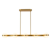 Kuzco Selene 4-ft Gold Dim LED Linear Pendant, Brushed Gold - LP38148-BG
