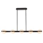 Kuzco Selene 4-ft Blk Dim LED Linear Pendant, Blk - LP38148-BK