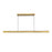 Kuzco Dottie 4-ft Gold Dim LED Linear Pendant, Brushed Gold - LP403148BG