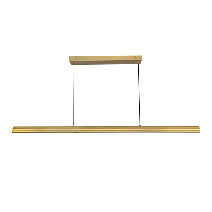 Kuzco Dottie 4-ft Gold Dim LED Linear Pendant, Brushed Gold - LP403148BG