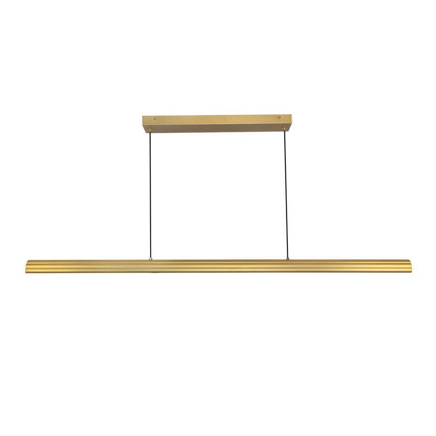 Kuzco Dottie 4-ft Gold Dim LED Linear Pendant, Brushed Gold - LP403148BG