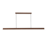 Kuzco Dottie 4-ft Brown Dim LED Linear Pendant, Walnut - LP403148WT