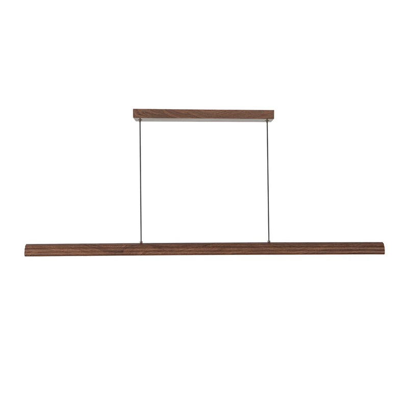 Kuzco Dottie 4-ft Brown Dim LED Linear Pendant, Walnut - LP403148WT
