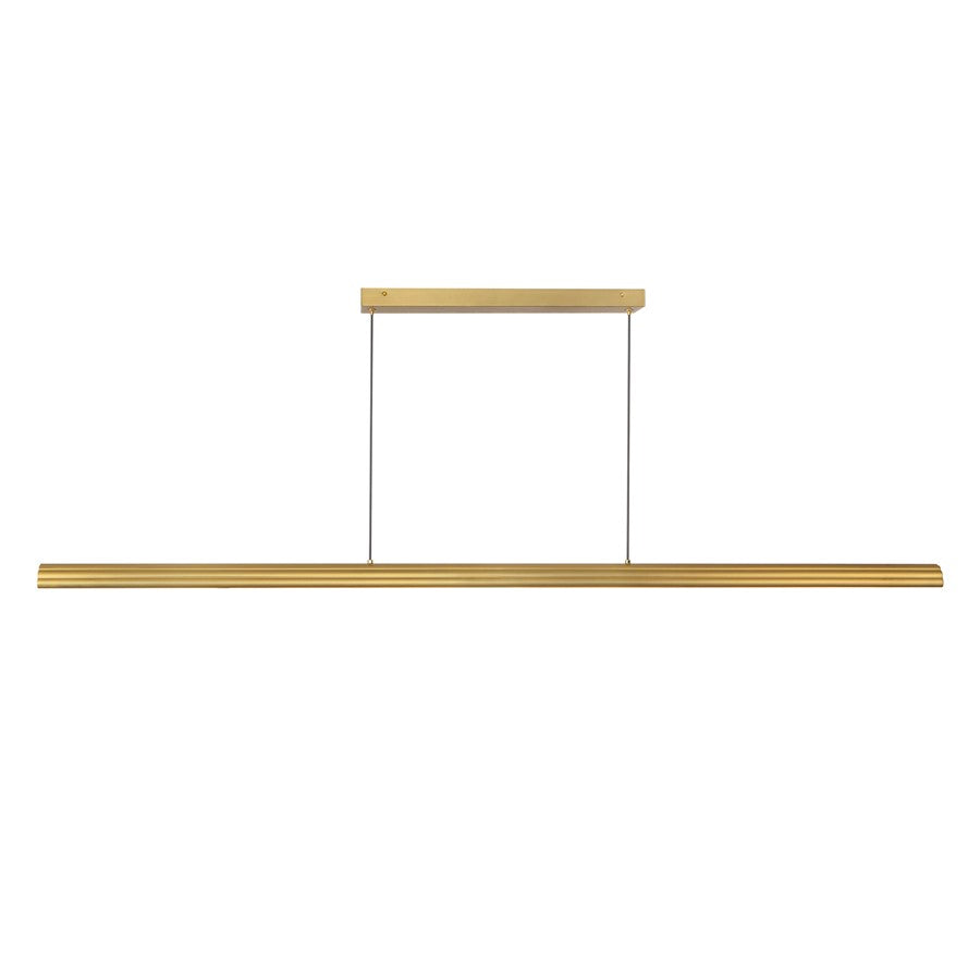Kuzco Dottie 5-ft Gold Dim LED Linear Pendant, Brushed Gold - LP403160BG