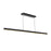 Kuzco Dottie 5-ft Black Dimmable LED Linear Pendant, Matte Black