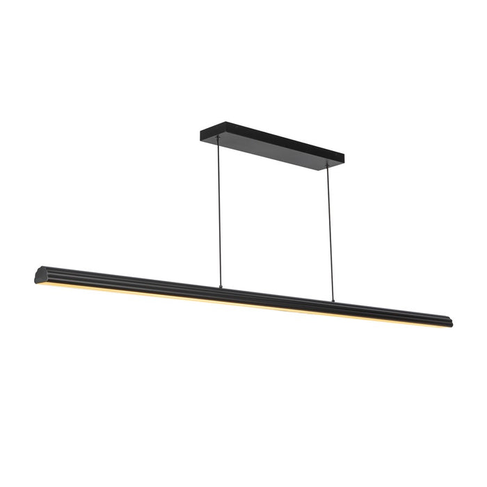 Kuzco Dottie 5-ft Black Dimmable LED Linear Pendant, Matte Black