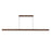 Kuzco Dottie 5-ft Brown Dim LED Linear Pendant, Walnut - LP403160WT